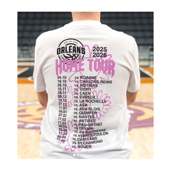 T-shirt HOME TOUR 25/26